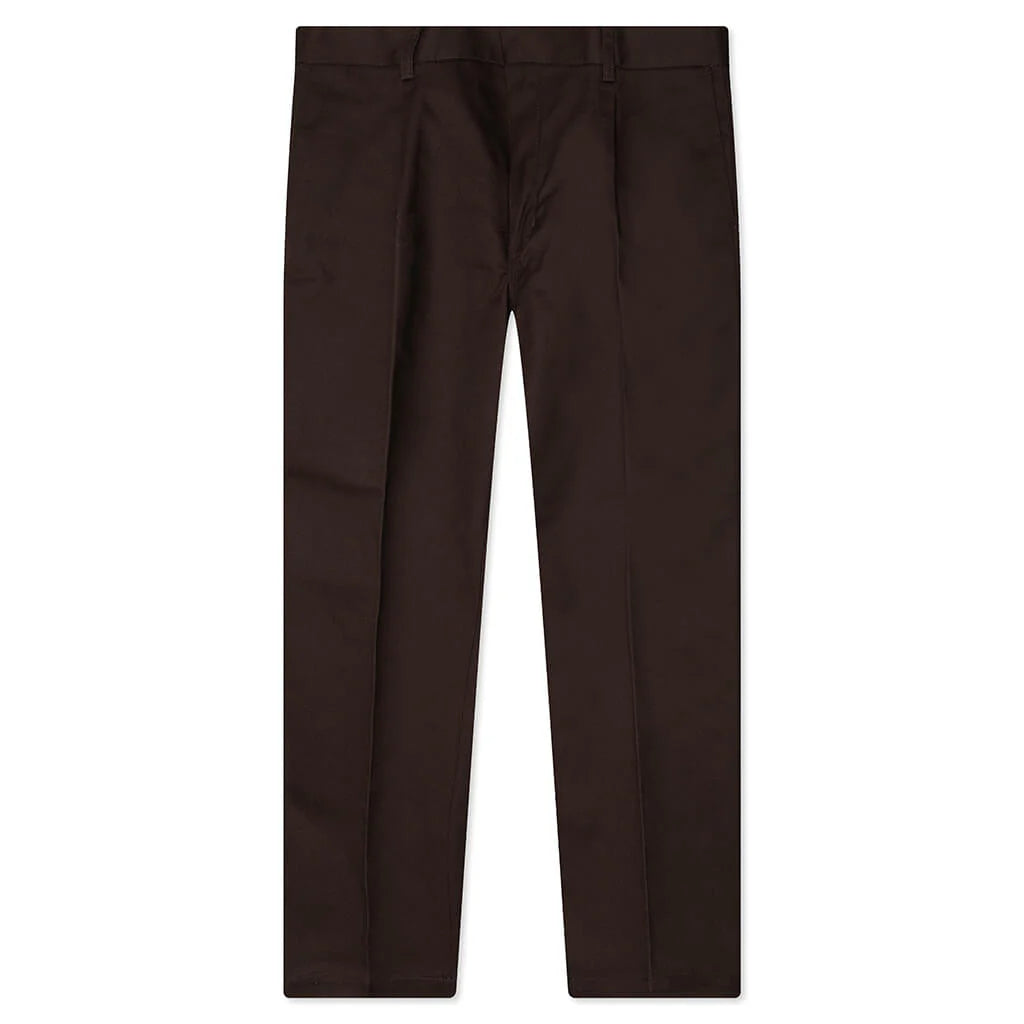 Dickies Pleated Trousers Brown