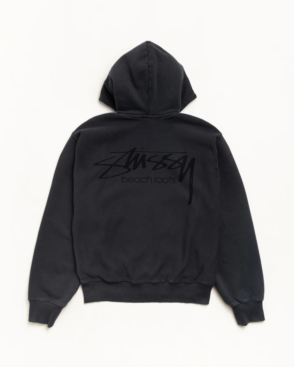 BEACH ROOTS ZIP HOODIE GARMENT DYED