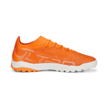 PUMA Ultra Match TT Turf Soccer Cleats Orange White