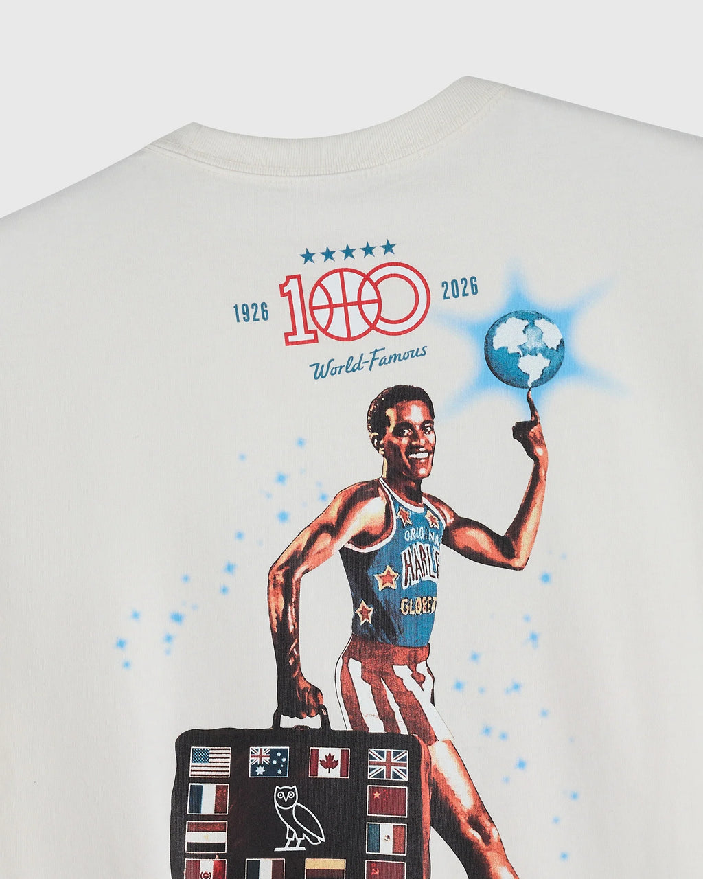Harlem Globetrotters Tee Off White