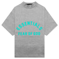 Kids Heavy Jersey S S Tee Dark Heather Oatmeal