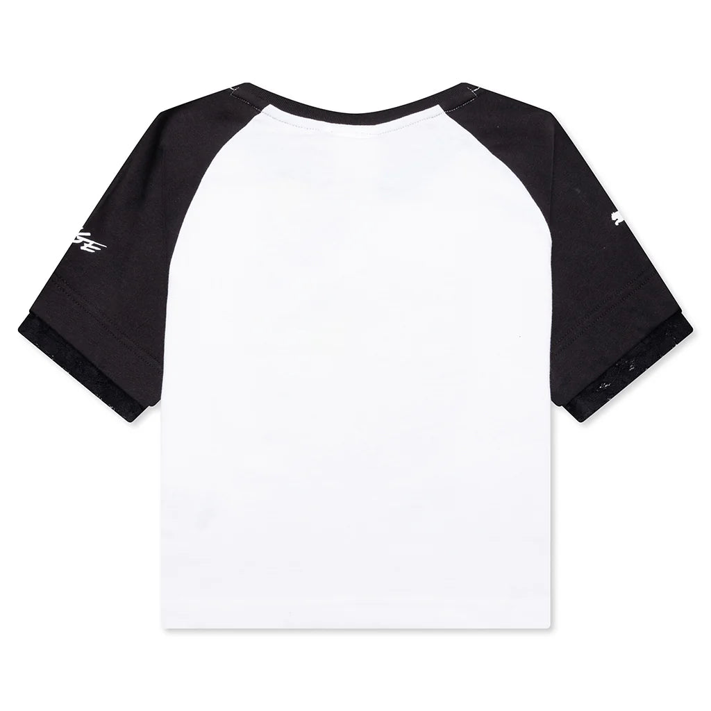 Puma x AAP Rocky Flacko Smile Womens Baby Tee White