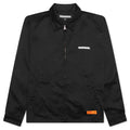 Zip Work Jacket Black