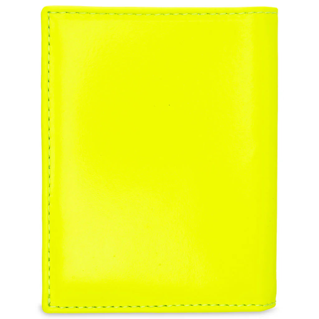 Comme des Garcons Super Fluo Wallet Yellow Light Orange