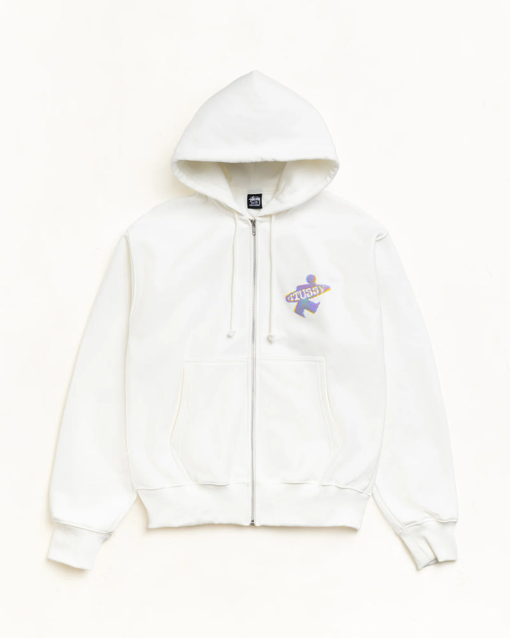 DOT SURF PUFF PRINT ZIP HOODIE