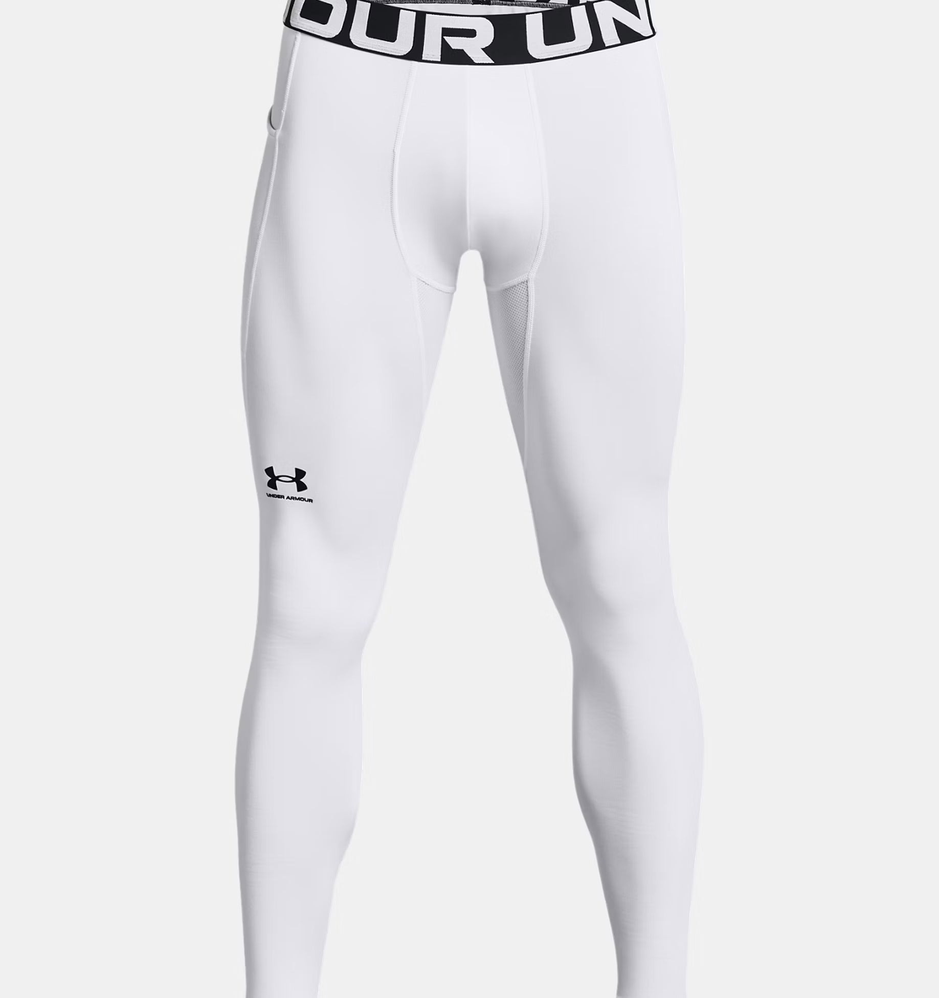 Under Armour Mens ColdGear Leggings White