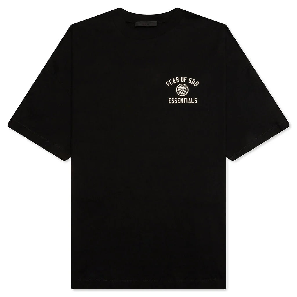 Jersey Crewneck Tee Black