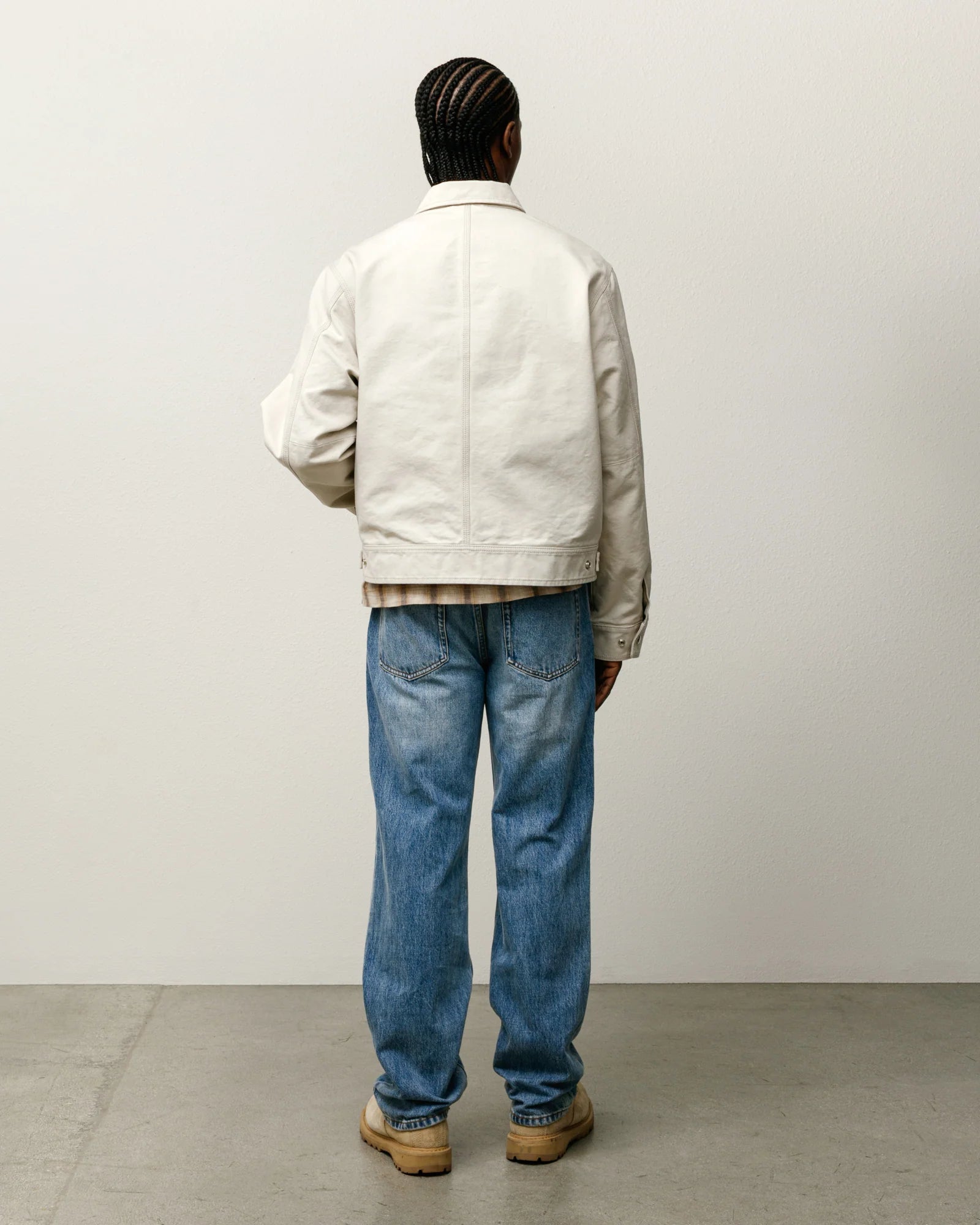 WORK JACKET COLLARED