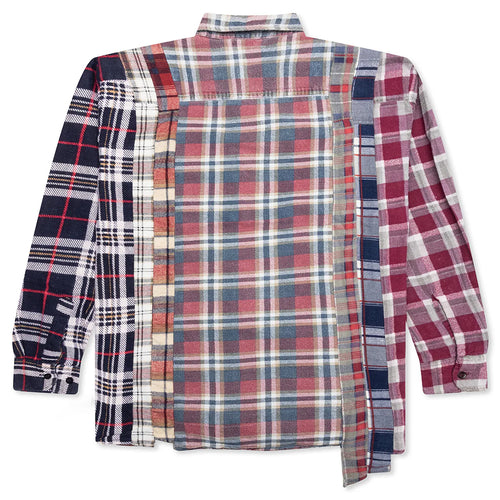 7 Cuts Flannel Shirt Assorted