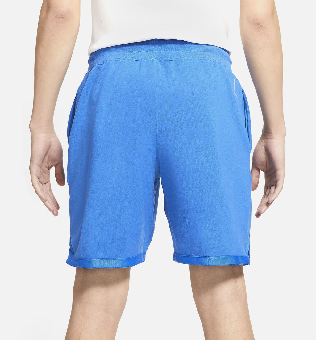Jumpman Classics Box Logo Fleece Mens Shorts Blue Black