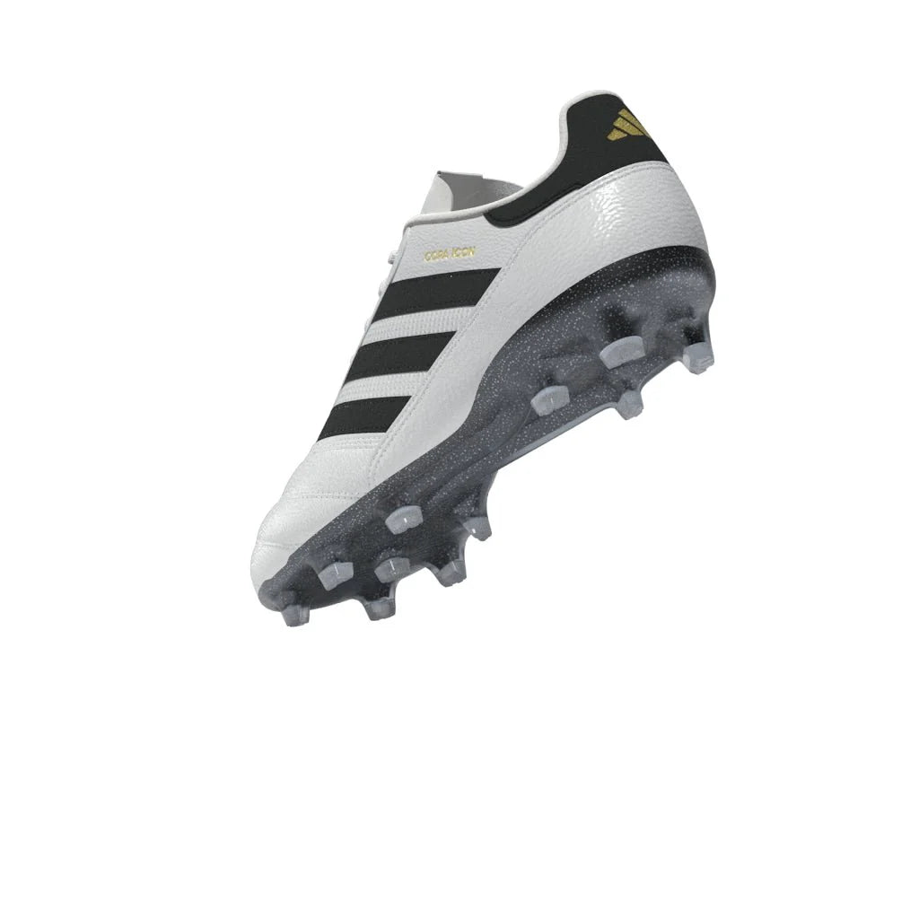 adidas Copa Icon FG Firm Ground Soccer Cleats White Black Gold Metallic