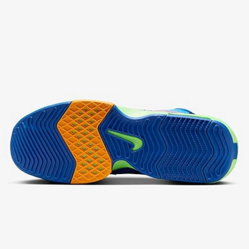 Tênis Nike Lebron Witness VIII Verde Azul Rosa