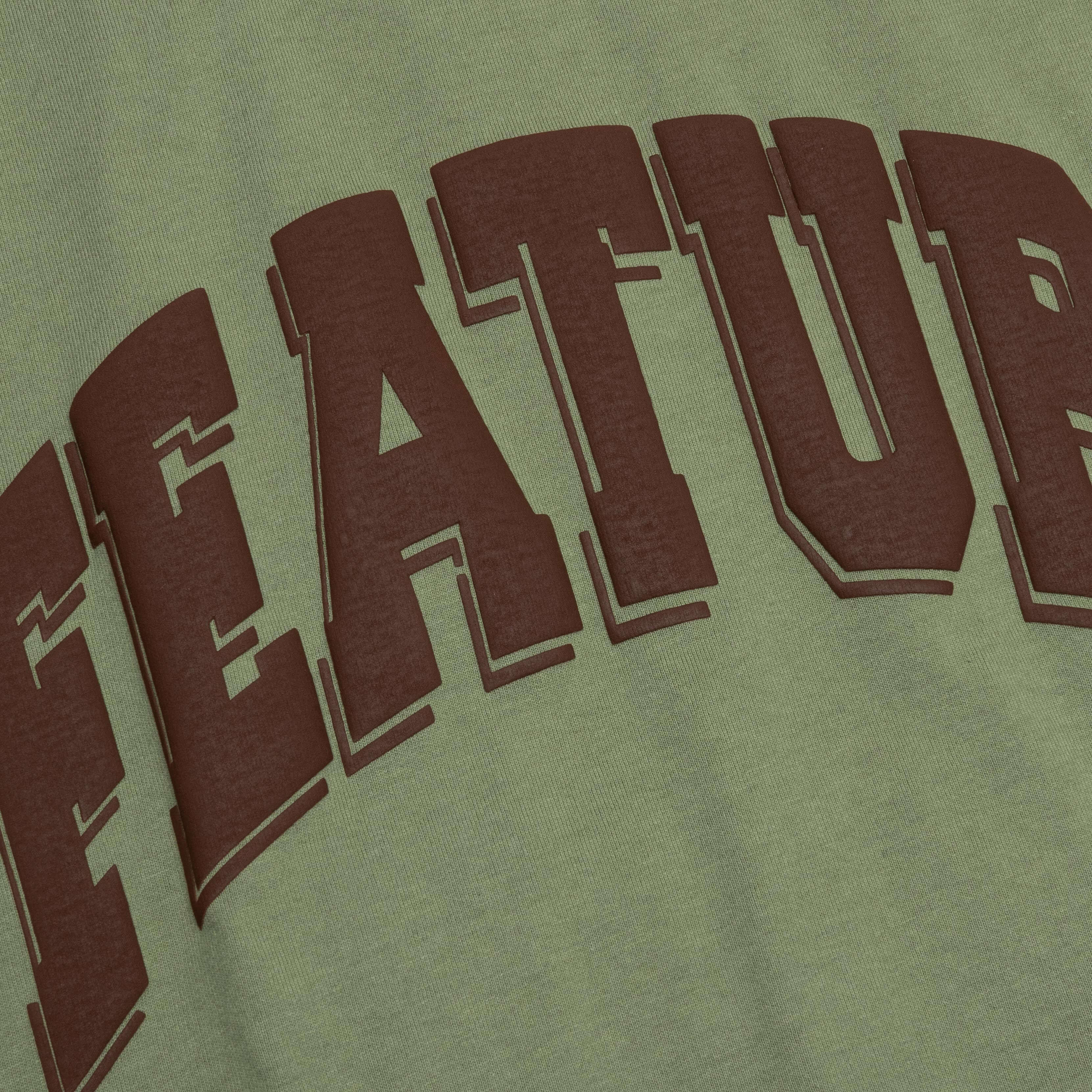 Collegiate Arch Tee Oil Green