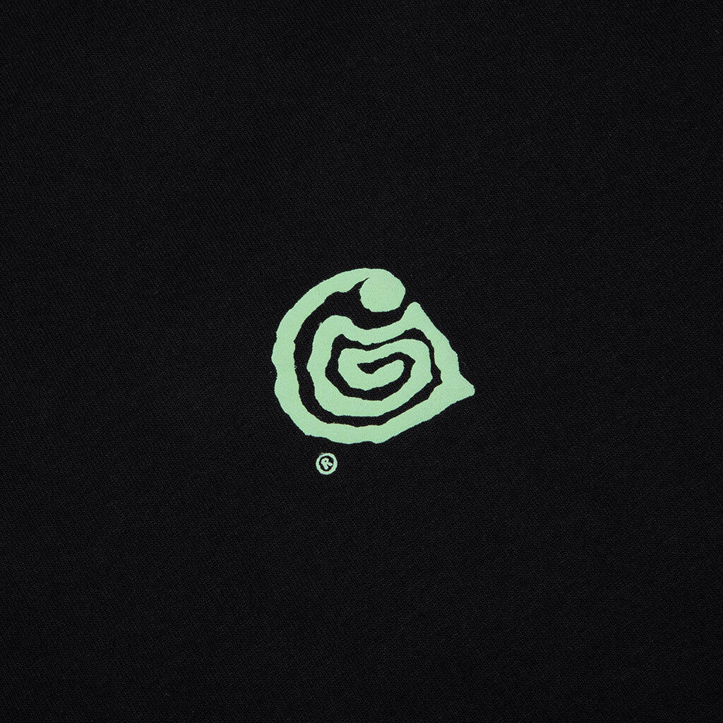 S S Helix T Shirt Black