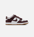 Dunk Low Coffee Brown Grade School Lifestyle Shoe White Burgundy Crush Gum Light Brown