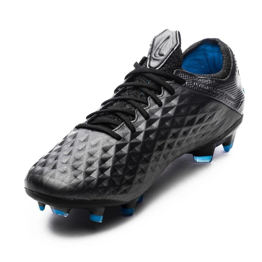 Nike Legend 8 Elite FG Firm Ground Soccer Cleats Black Blue Hero