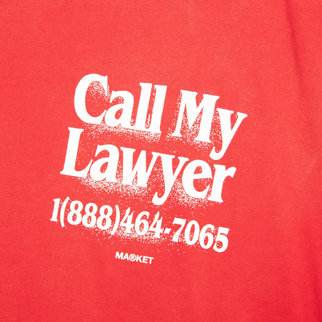Call My Lawyer 3D T Shirt Candy Red