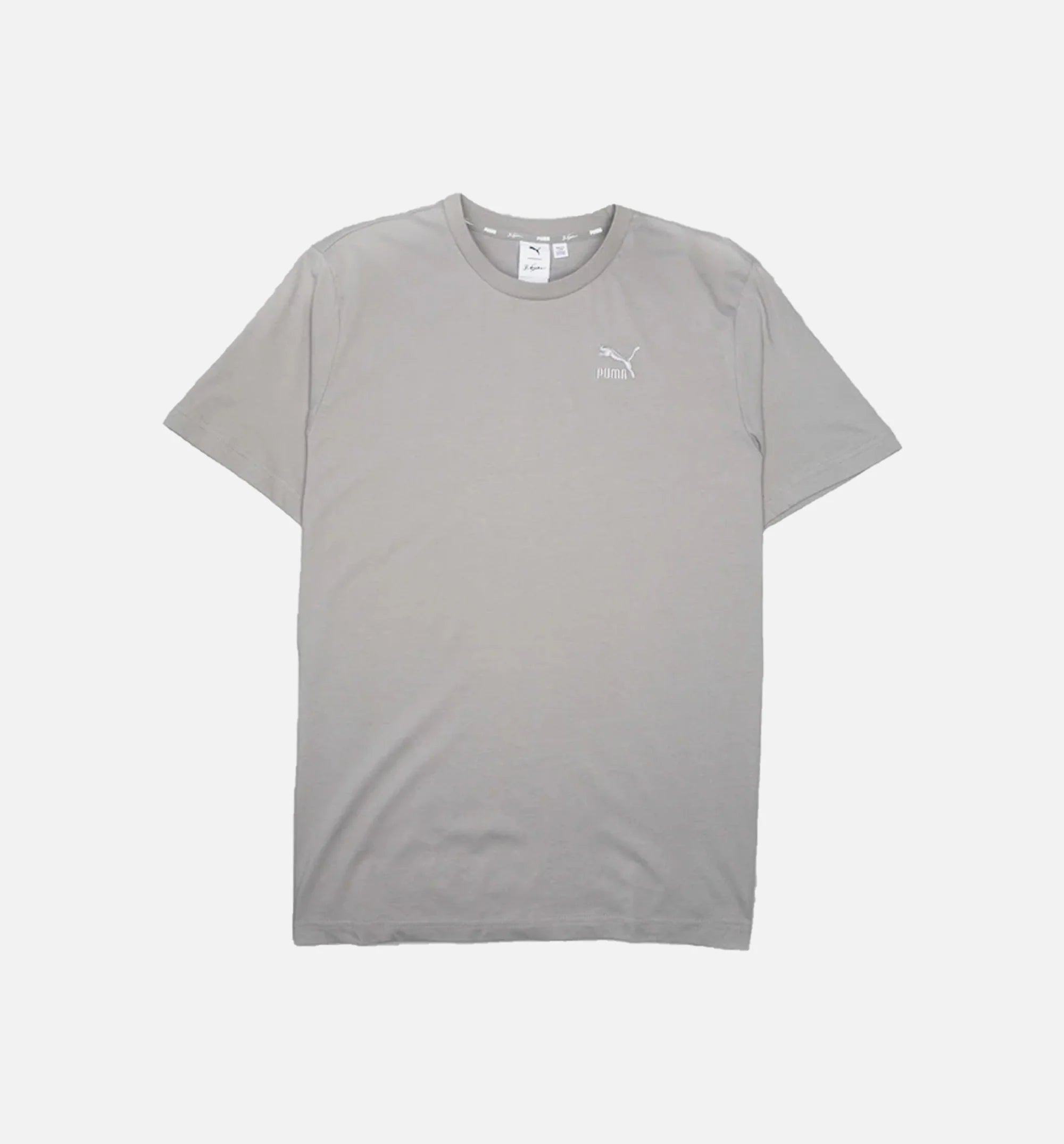Puma X Big Sean Collection Mens Logo T Shirt Grey Grey