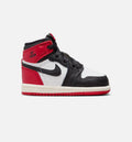 Air Jordan 1 Retro High OG Black Toe Infant Toddler Lifestyle Shoe White Black Varsity Red Sail