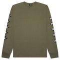 Speedway L S Tee Army