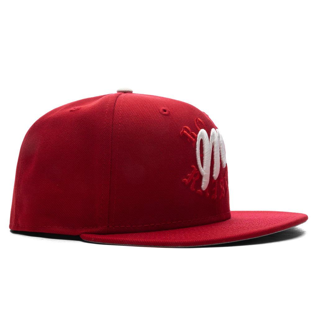 New Era x Born x Raised 59FIFTY LMB Diablos Rojos del México Layered Logo Scarlet