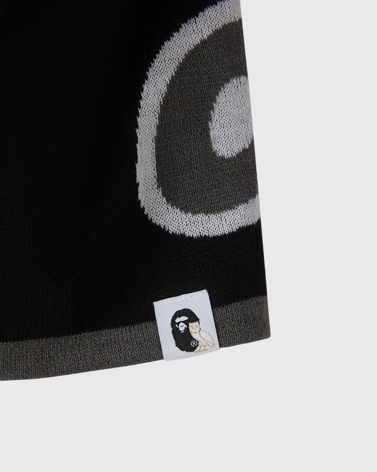 BAPE OVO Sta Logo Beanie Black