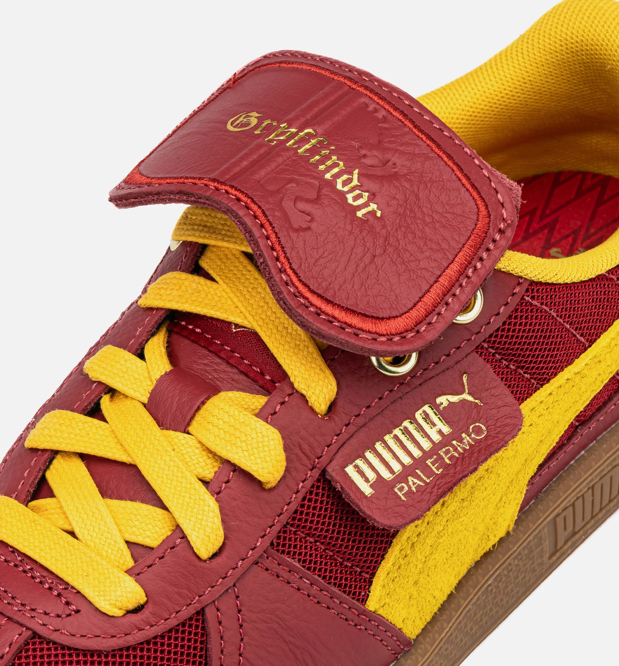 Harry Potter x Palermo Gryffindor Mens Lifestyle Shoe Dark Crimson Yellow