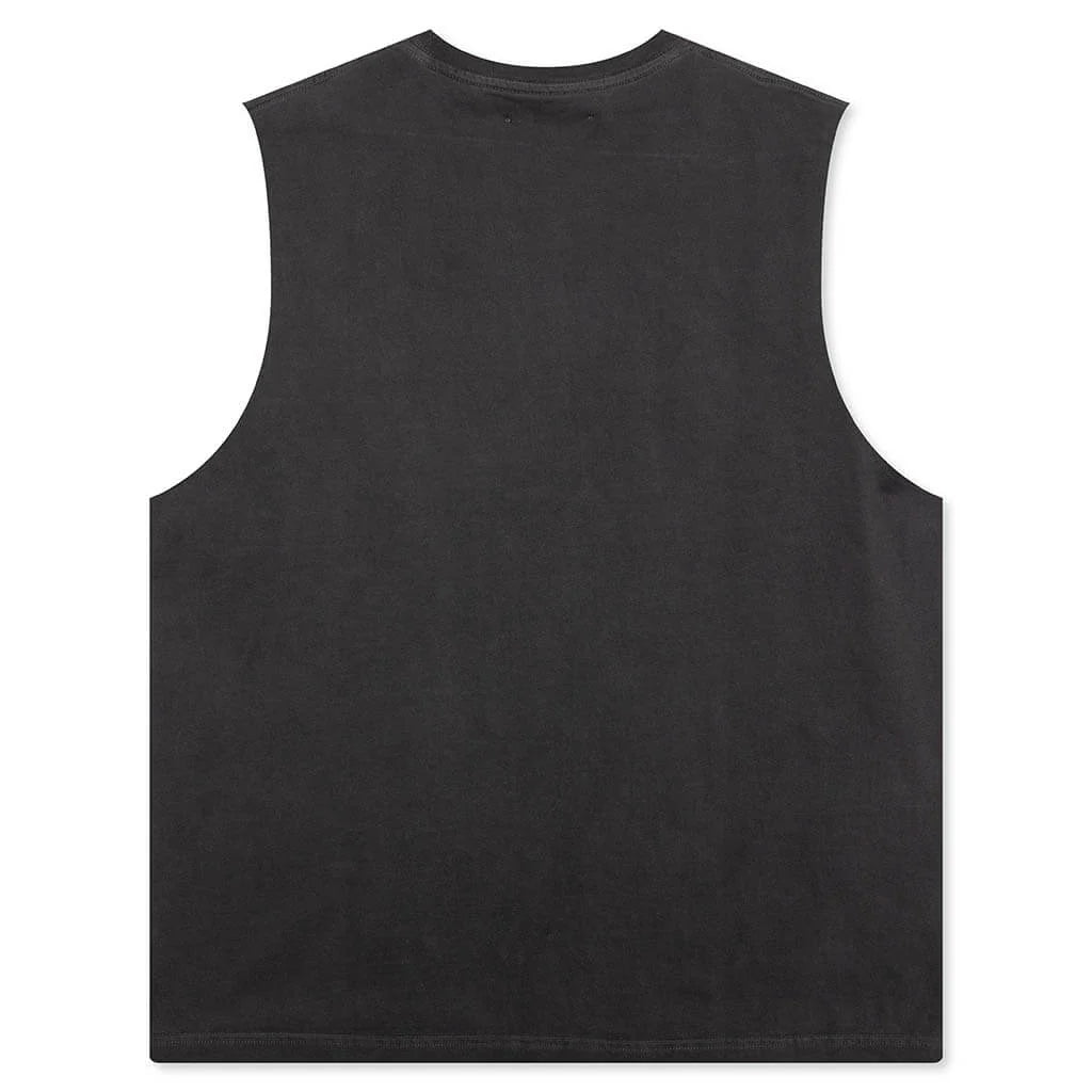 Onyx Sleeveless Shirt Faded Black