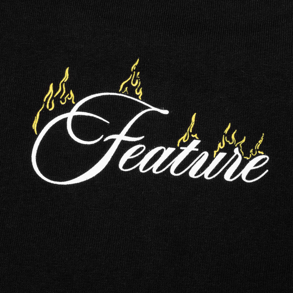 Heart Ablaze Tee Black