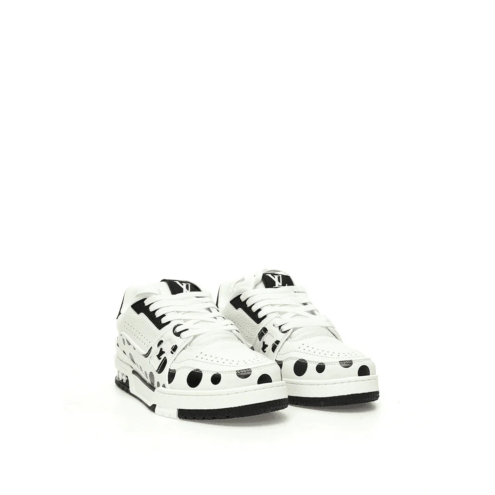 Louis Vuitton LV Trainer Sneaker x Yayoi Kusama Black