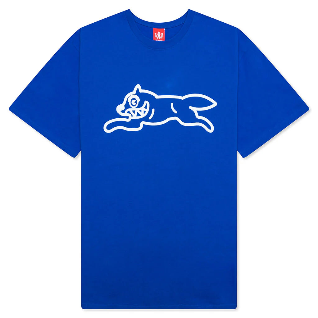 Checker S S Tee Victoria Blue