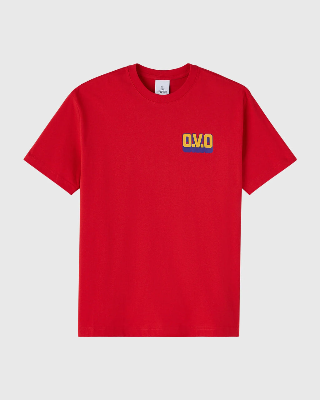 Circle Wordmark Tee Red