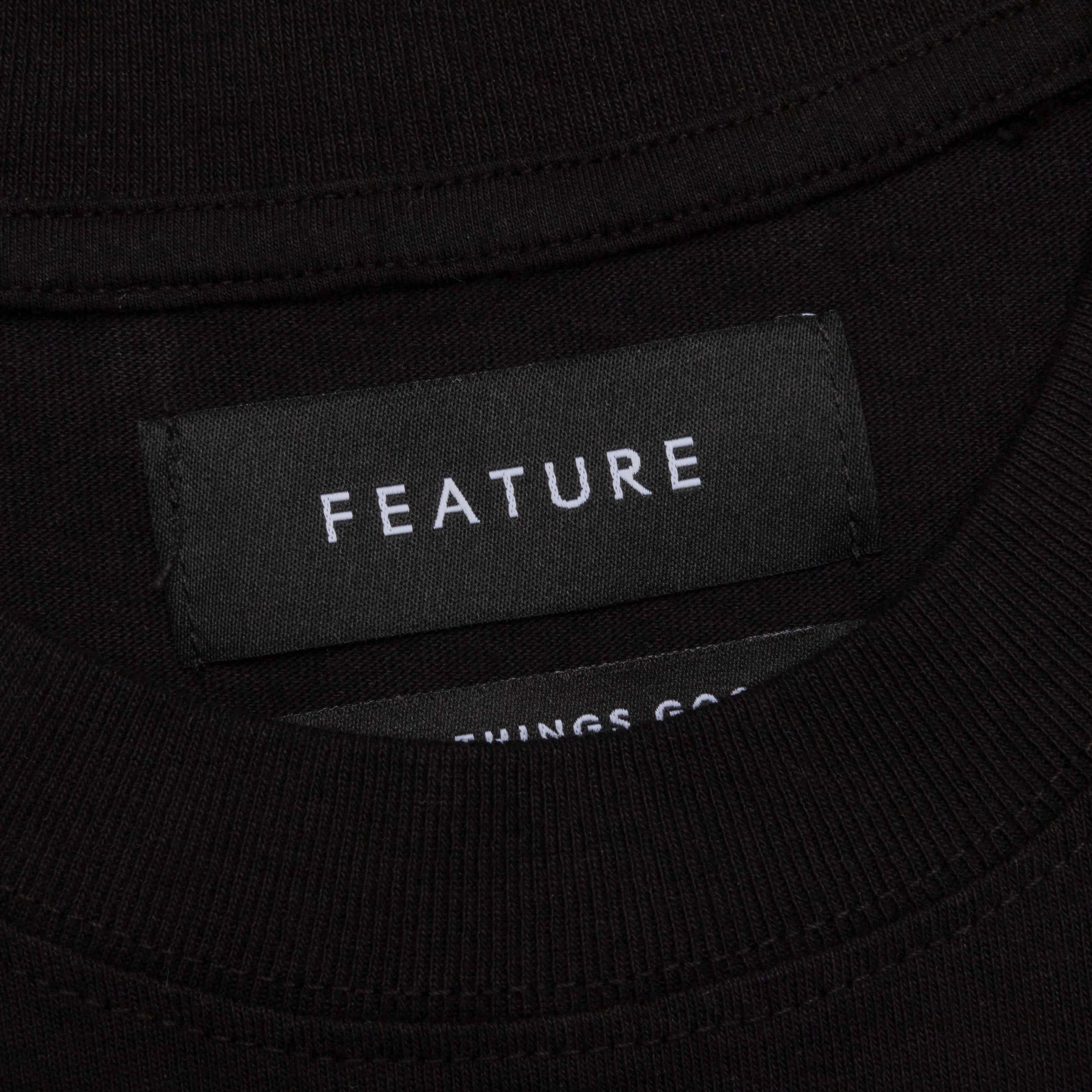 Feature x Pretty Done Mind Body Soul Tee Black