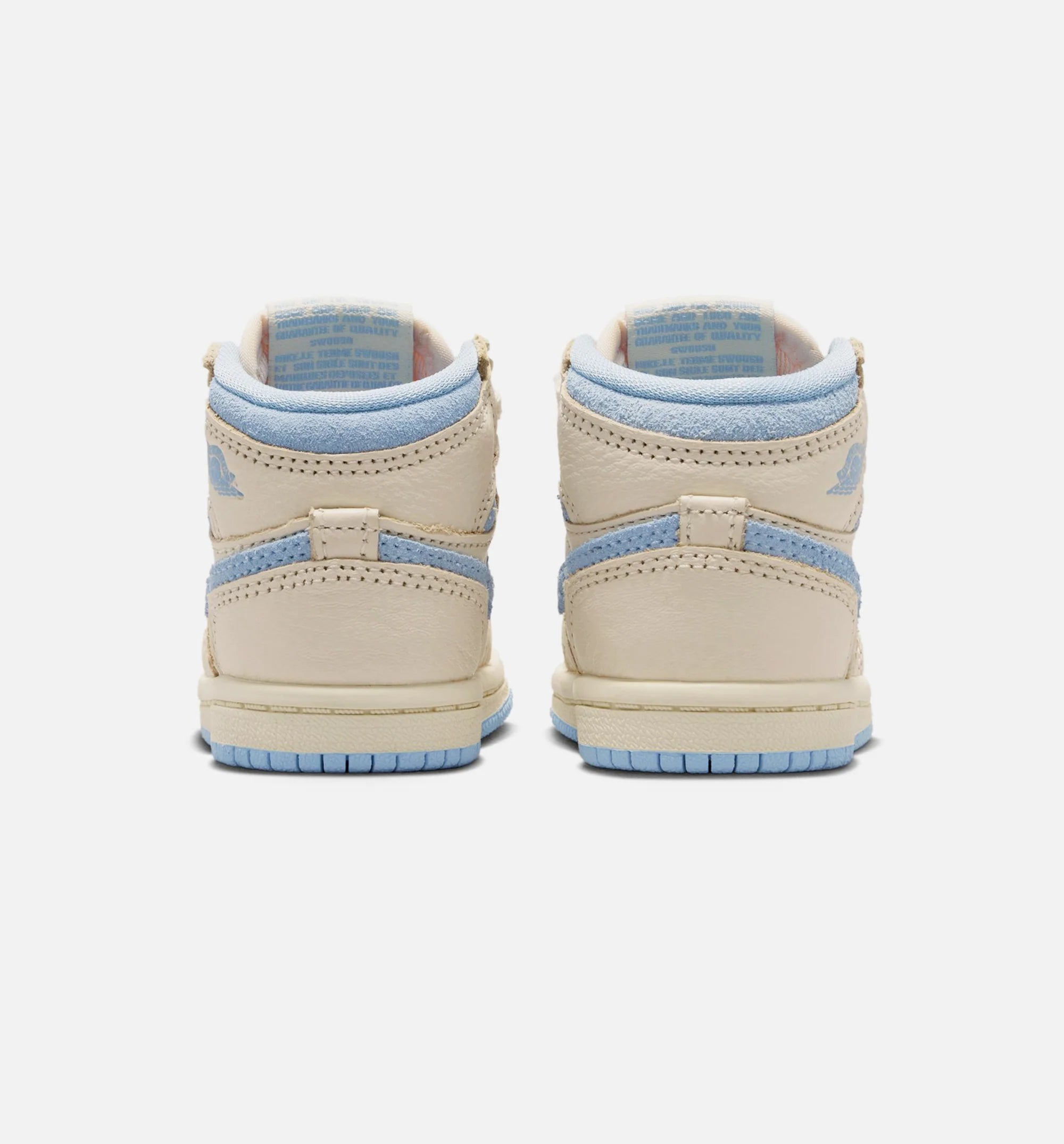 Air Jordan 1 Retro High OG Psychic Blue Infant Toddler Lifestyle Shoe Pale Ivory Psychic Blue Coconut Milk