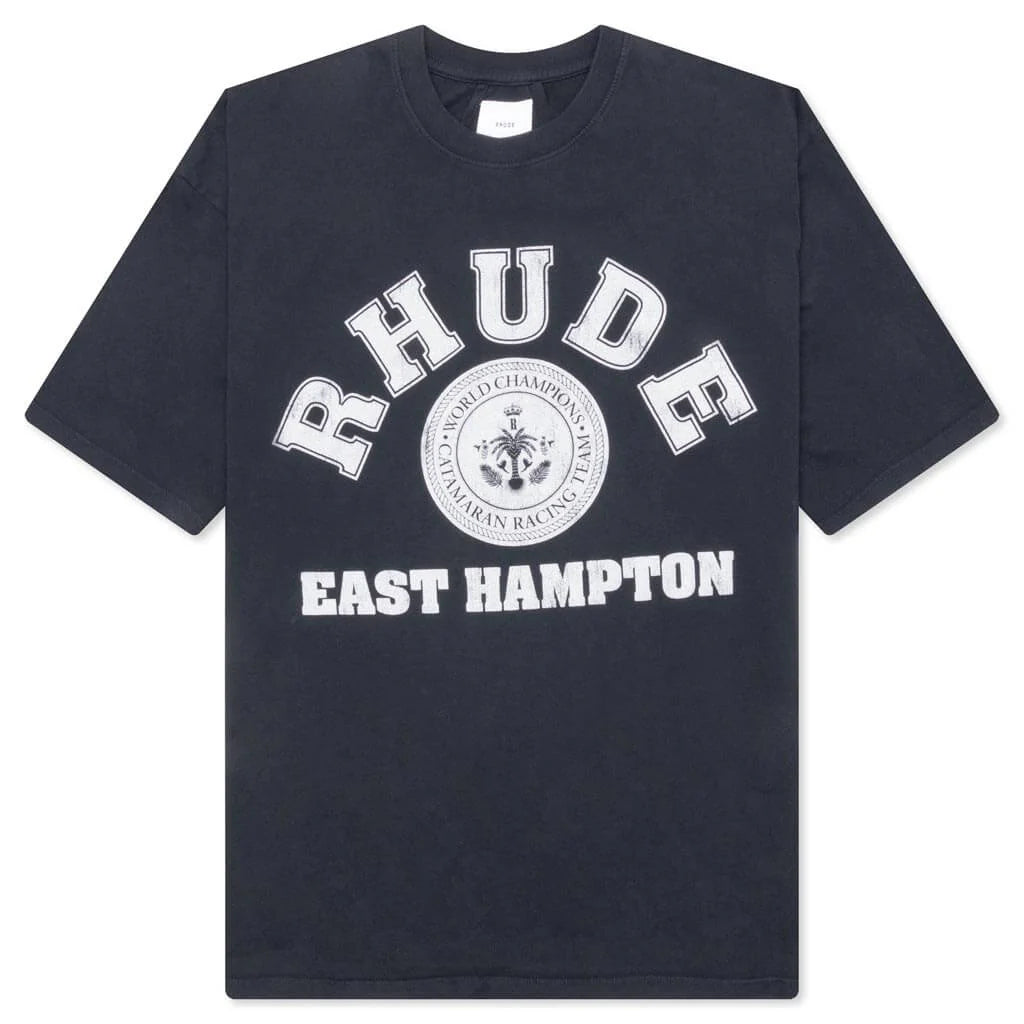 Hampton Catamaran Tee Vintage Black