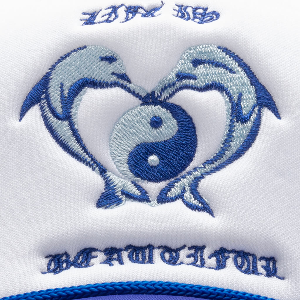 Life is Beautiful Cap Blue White