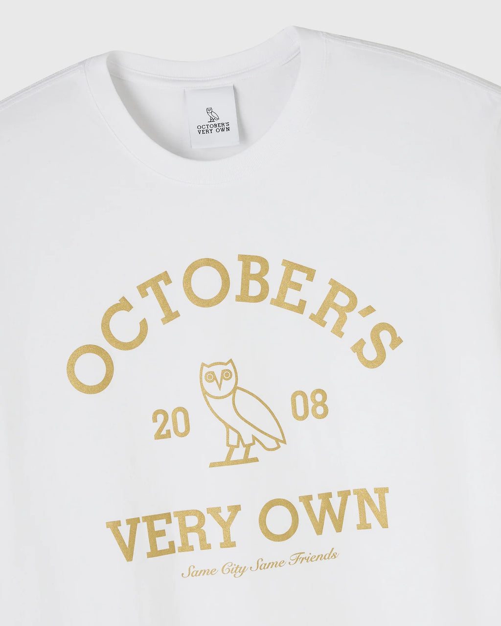 Collegiate Tee White