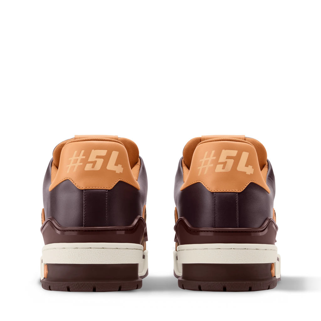 Louis Vuitton LV Trainer Brown Monogram Leather Sneaker