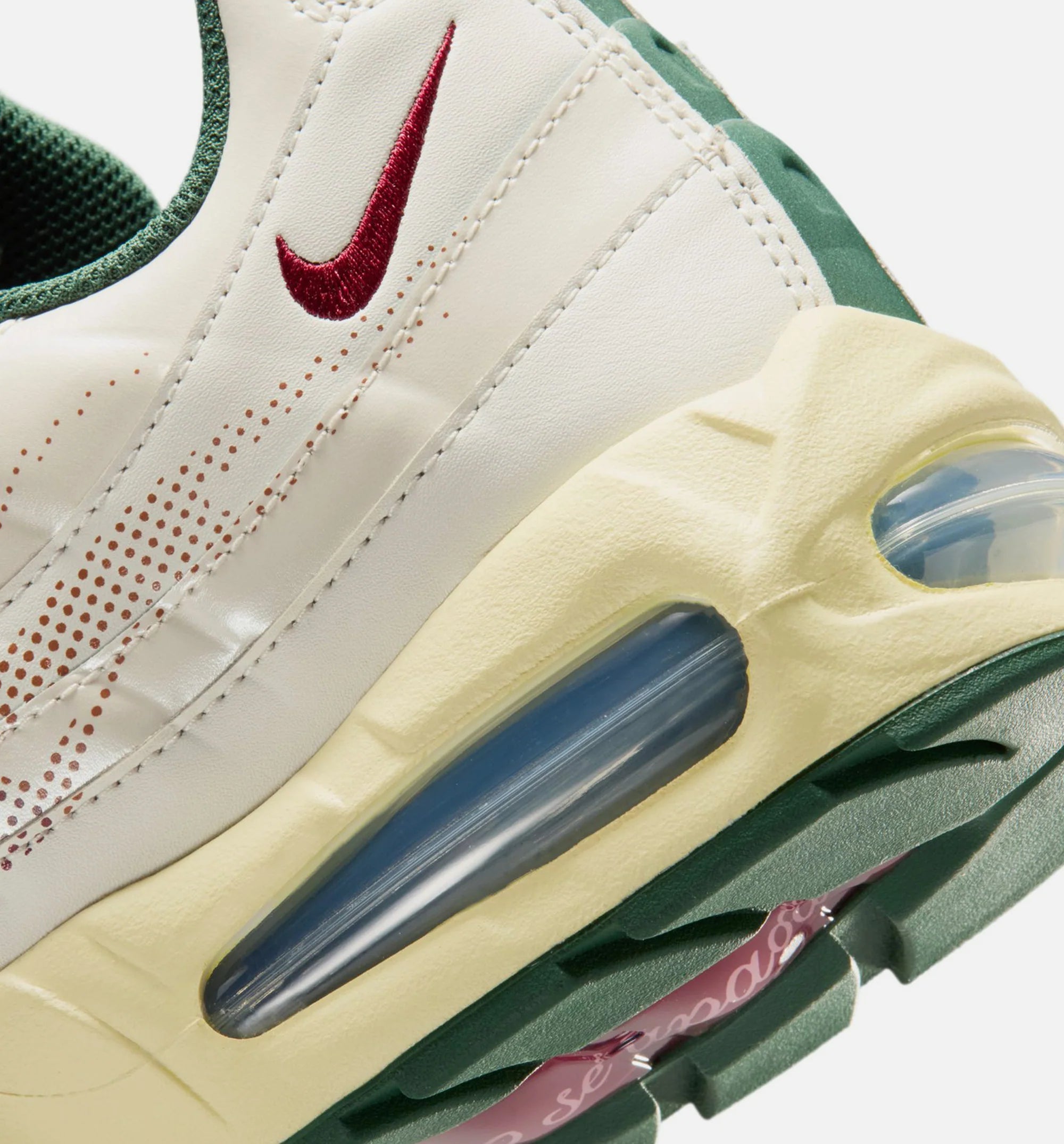 Air Max 95 Big Bubble SE Mexico Mens Running Shoe Phantom Fir Alabaster Team Red