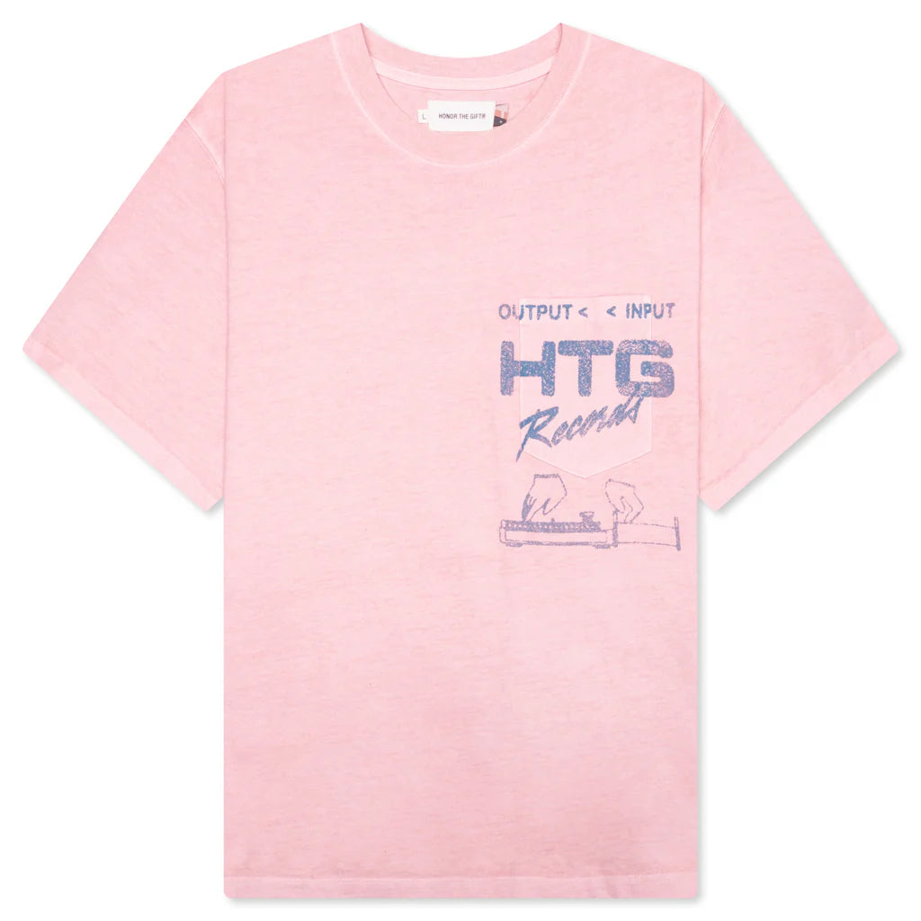 Records Tee Pink
