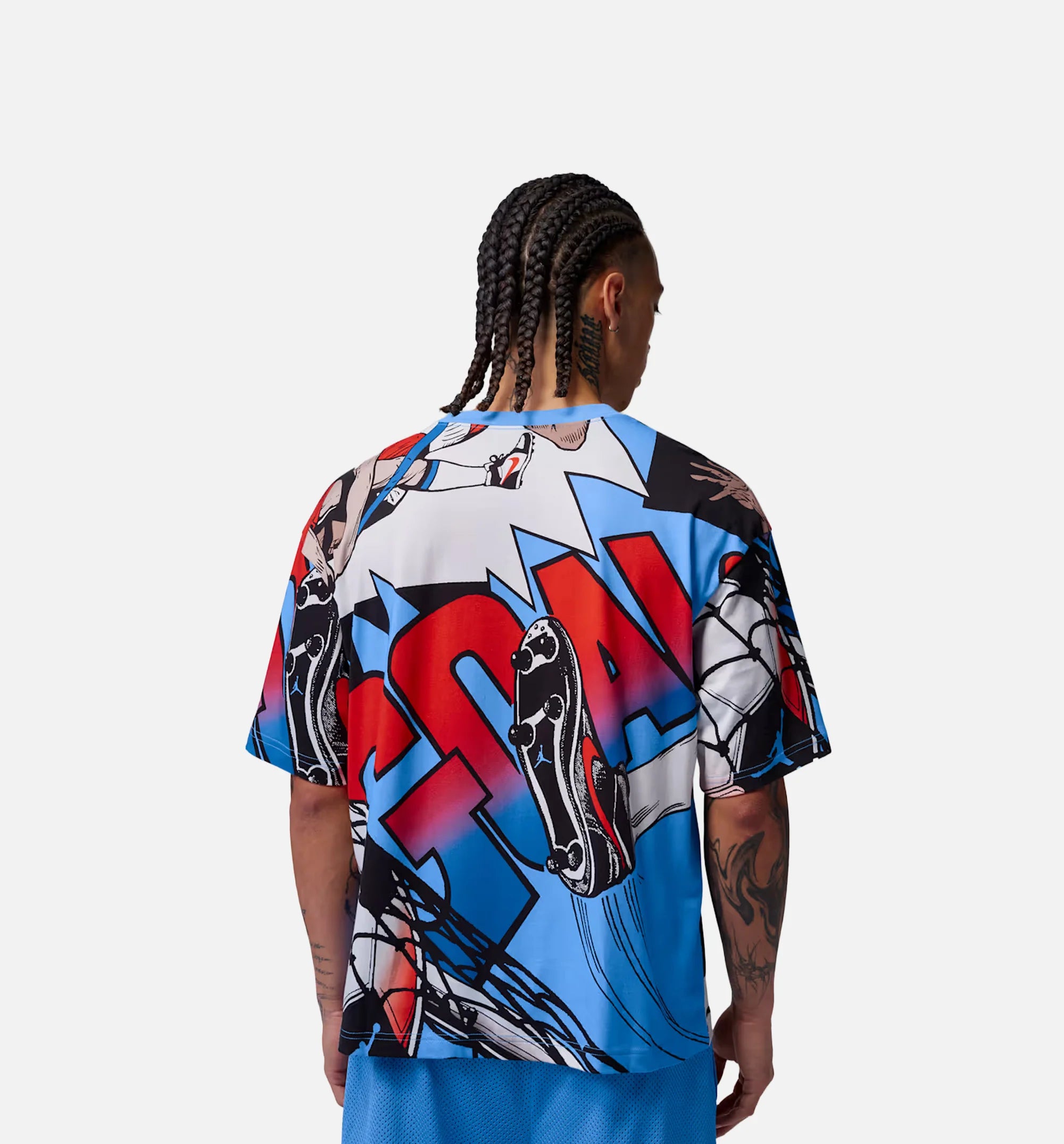 Brooklyn Graphic Mens Short Sleeve Shirt White