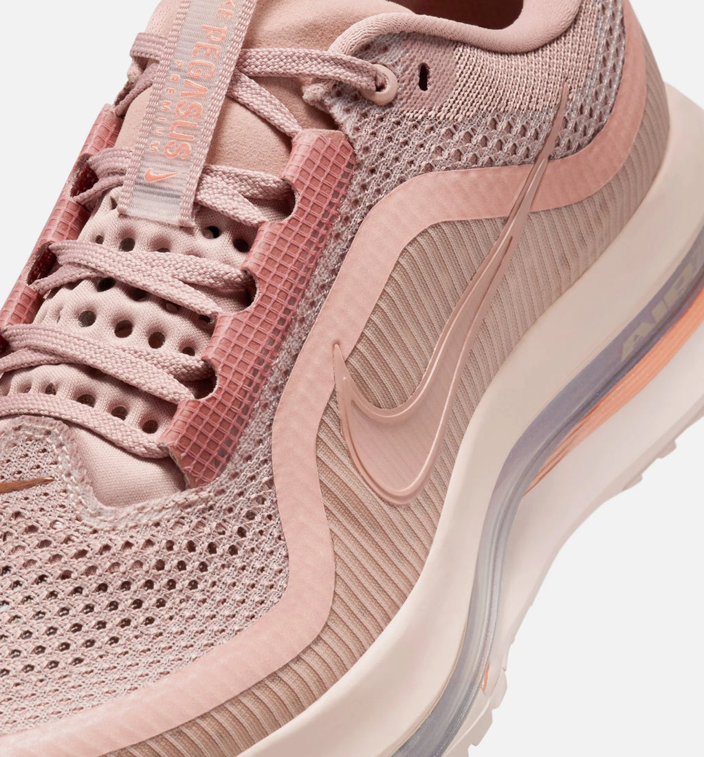 Pegasus Premium Womens Lifestyle Shoe Particle Pink Silt Red Metallic Silver Metallic Rose Gold