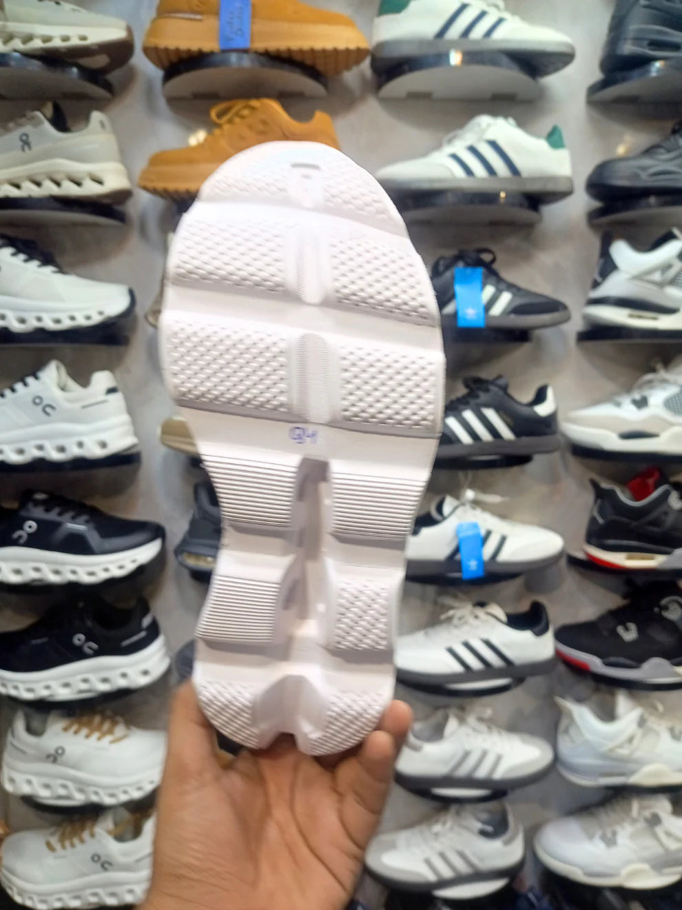 CUUS DUUS MENS RUNNING SHOES WHITE