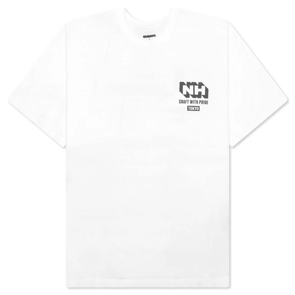 NH S S Tee 18 White