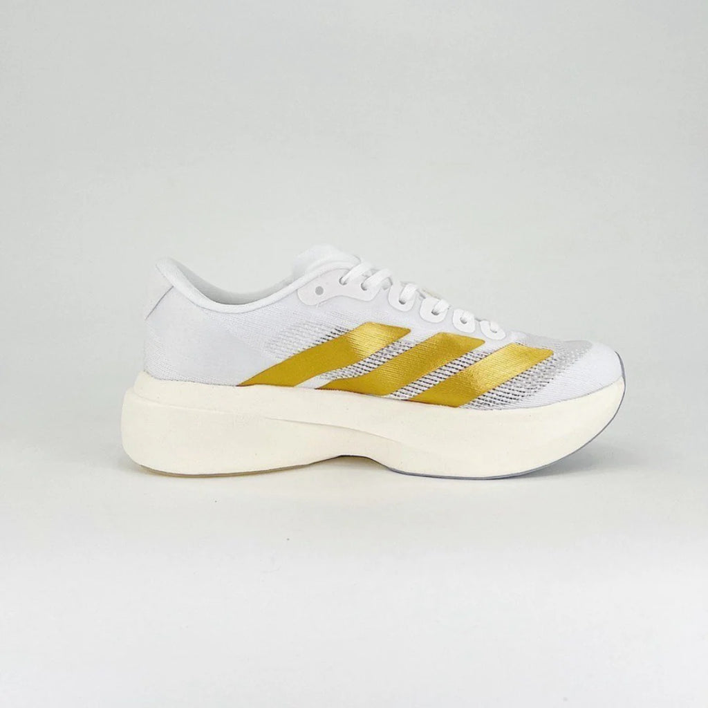 Tênis Adidas Adizero Evo SL Branco Dourado
