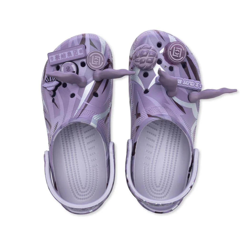 Crocs x CLOT Classic Clog Mauve Mist