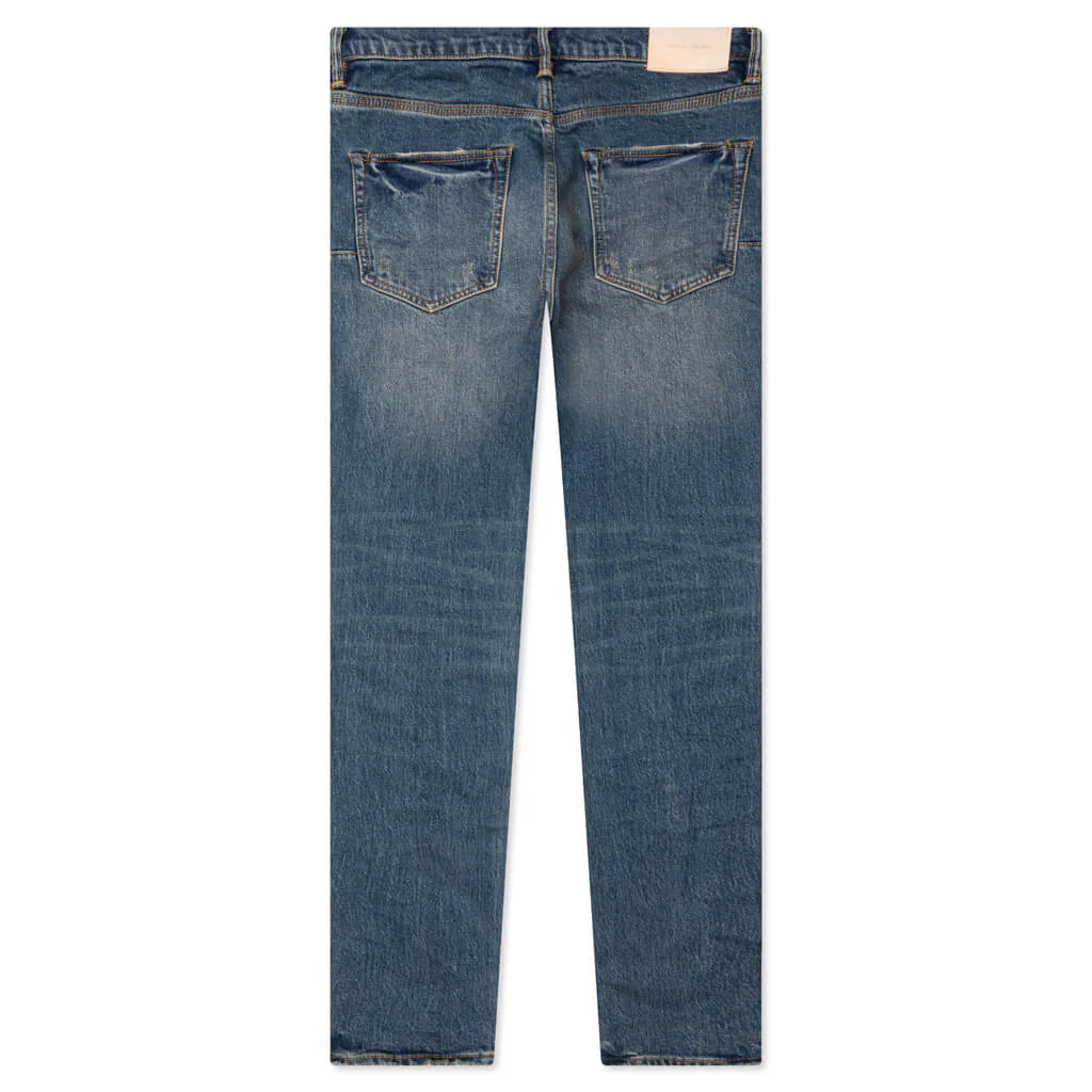 Vintage Square Patch Repair Dark Indigo