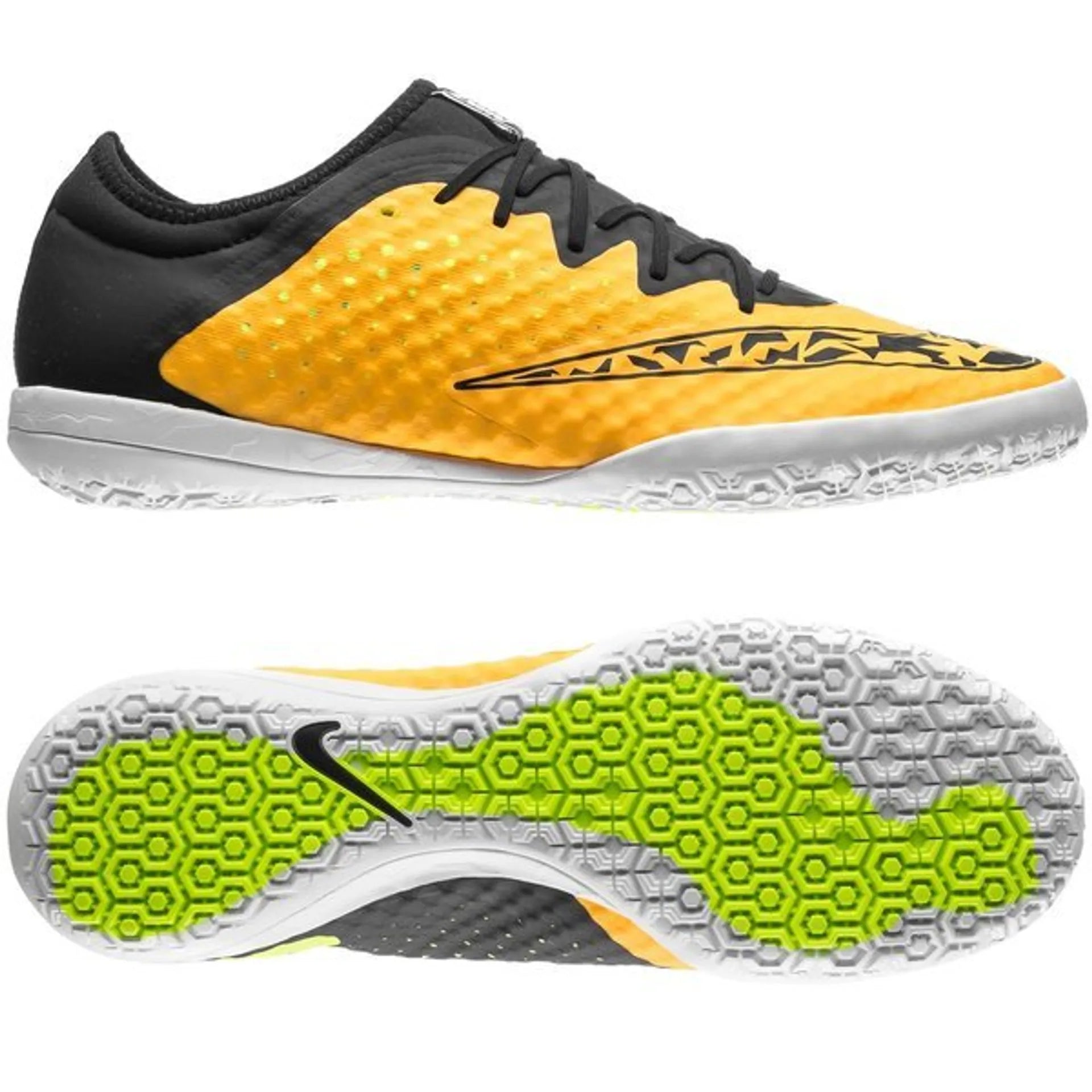 Nike 5 Elastico Indoor Soccer Shoes Orange Grey White
