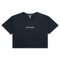 Womens Crop Top Navy