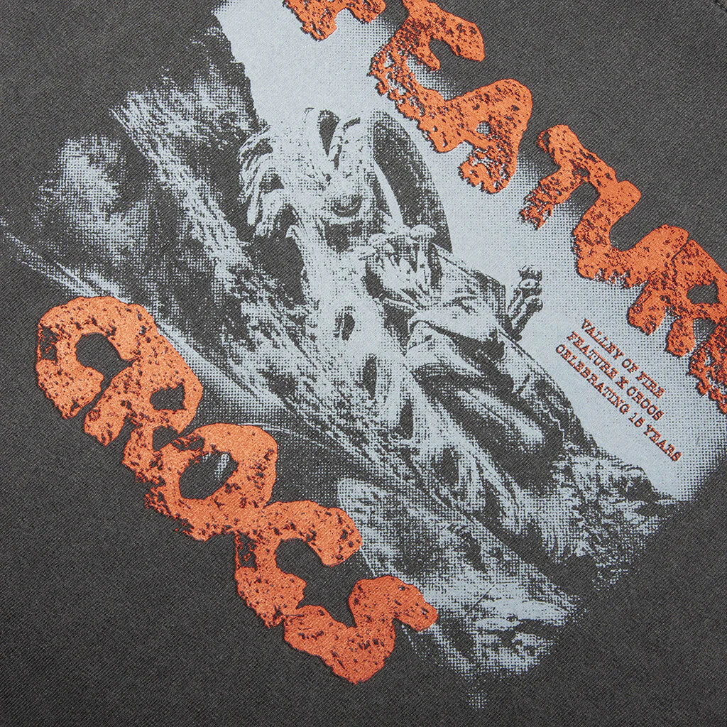 FEATURE x Crocs Valley of Crocs Tee Pigment Black